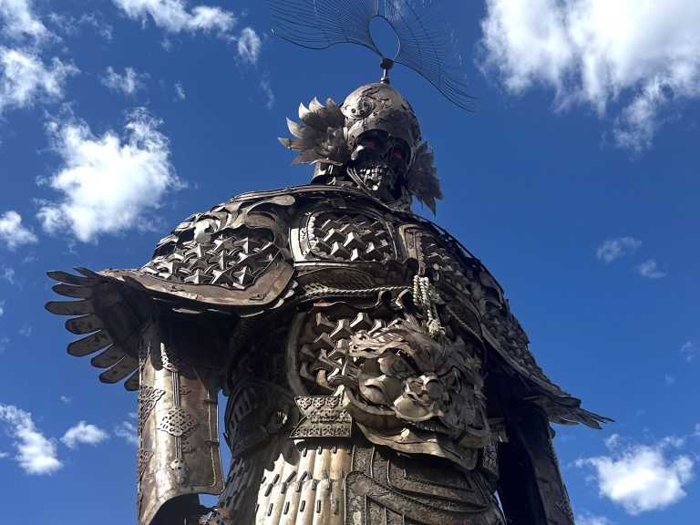 Desert Guard Art Sculpture