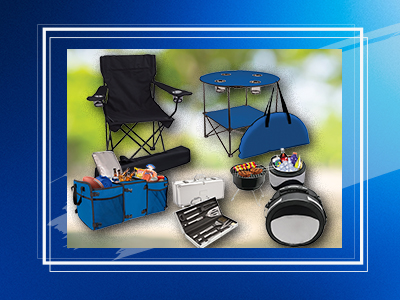 Grills thrills and chills giveaway items