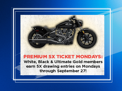 premium 5x ticket mondays